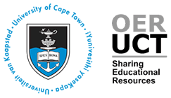 UCT & OER logos